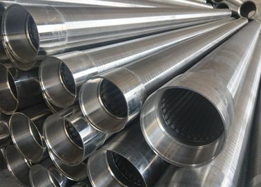 Non Clogging Stainless Steel Wedge Wire Screen 50mm Diameter 0.4mm Slot Size