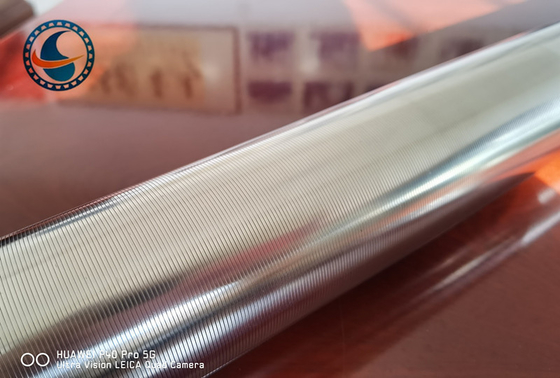 SS304 Pure OD 60mm Cylindrical Wedge Wire Screens Environmental Friendly