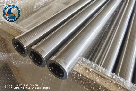 SS304 Pure OD 60mm Cylindrical Wedge Wire Screens Environmental Friendly
