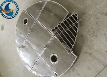 25-1200mm Diameter Welded Wedge Wire Screen Panels For Petrochemical