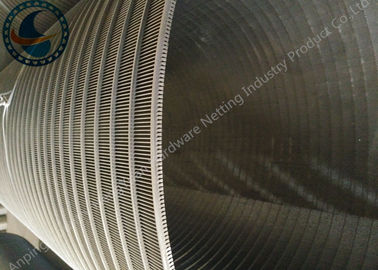 Non Clogging Wedge Wire Screen Panels For Waste Water Long Service Life