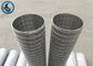 Low Carbon Steel Galvanized Water Well Screen Energy Saving With Large Open Area