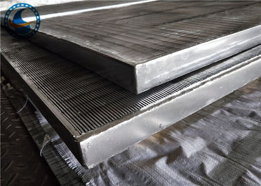 Welded Wedge Wire Screen Panels For Coal Washer / Wheat Tooth Machine