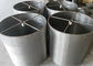 Stainless Steel Wedge Wire Screen Anti Corrosion