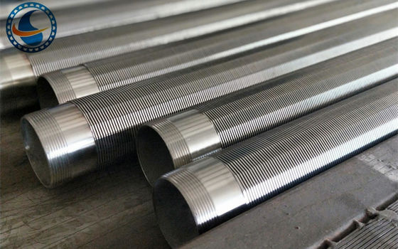 200 Micron Header Lateral Wire Wrapped Screen For Water Softener Resins