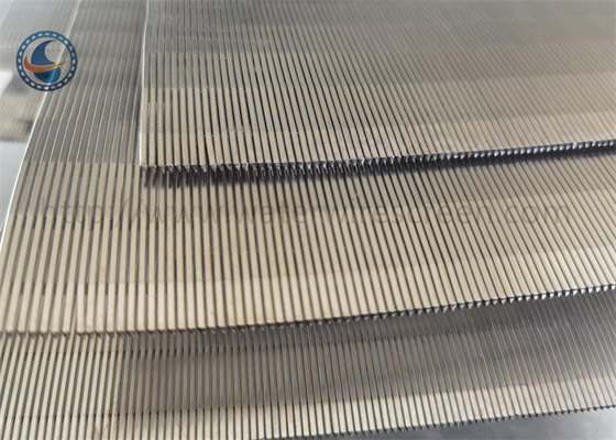 Panneaux d'écran de fil de cale d'OEM d'acier inoxydable pour le filtrage et le séchage de grain