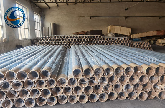 Écran de fente continu entièrement soudé