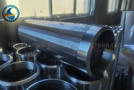 Profil 316l 321 extérieur poli d'acier inoxydable de tuyau d'écran de fil de cale