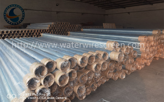 Ouverture non magnétique de fente d'acier inoxydable Johnson Well Screen 273mm 0.25mm