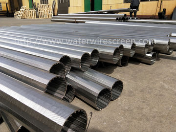 tube de fente de l'acier inoxydable 316L 304 321 pour la filtration de l'eau