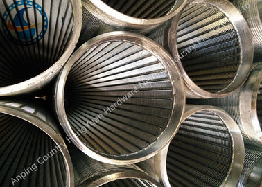 Filtre pour puits de l'eau de 30 fentes, écran de fil soudé résistant de cale d'Abreaction