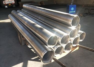 Filtre pour puits d'acier inoxydable de Johnson avec l'exportation biseautée d'anneaux de soudure vers l'Afghanistan