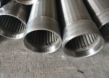 Le type filtre pour puits de l'eau, Rod de Johnson a basé le tuyau continu d'écran de fente