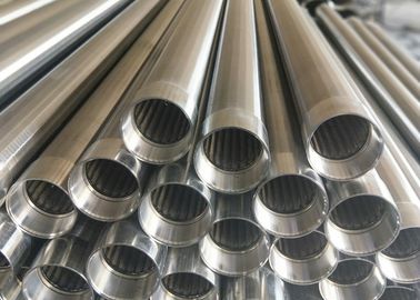 Anti écran de sable de puits d'eau de corrosion avec la connexion d'extrémité soudée d'anneaux
