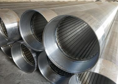 Installation de traitement de l'eau encochée résistante à hautes températures de tuyau d'écran