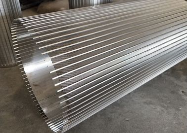 Type inverse de Vee Wire Wrapped Screen Johnson fente de 150 - de 1000μm
