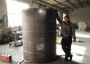 Tambour rotatoire d'écran d'inverse de grand diamètre pour le traitement de l'eau urbain