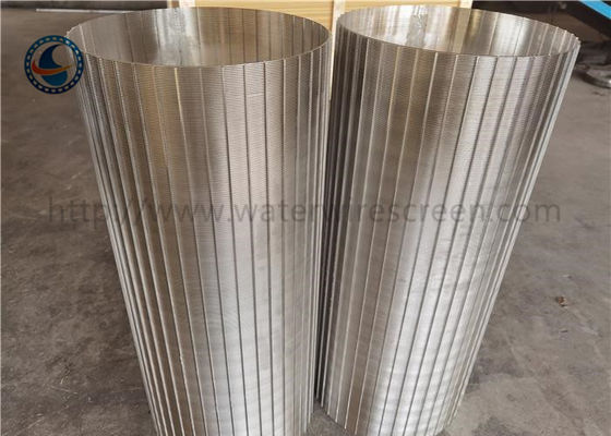 Filtre pour écran d'ordinateur de fil de cale encochée Johnson Well Mesh Stainless 304 316 316l
