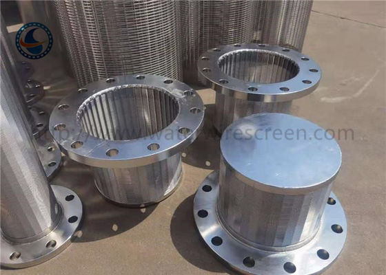 Filtre 316L Johnson Wedge Wire Screens d'emballage de fil de V