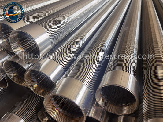 Rainez l'écran enveloppé par fil géothermique de Wells de filtre de 2.0mm
