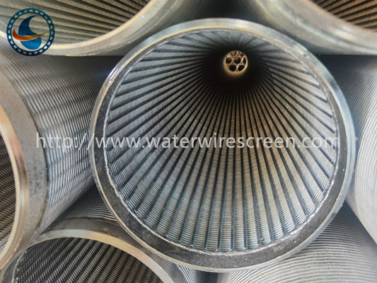la fente de 1.0mm a enveloppé le filtre de sable de pompe de Johnson Wedge Wire Screen Sieve