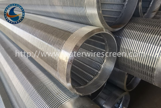 tube d'écran de 4-1/2inch Lcg Johnson Non Clogging Wire Wrapped pour le puits peu profond