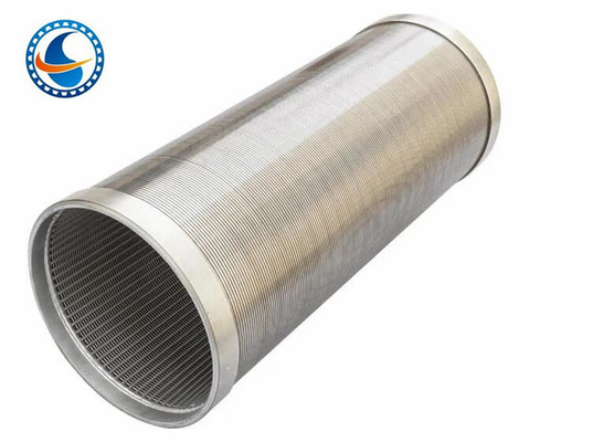 Puits de perçage Ss304 6-5/8 » Johnson Wire Screen Pipe