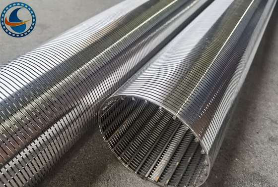 bougies d'écran de 118mm Dia Ss Wedge Wire Filter pour la vulcanisation de raffineries de pétrole