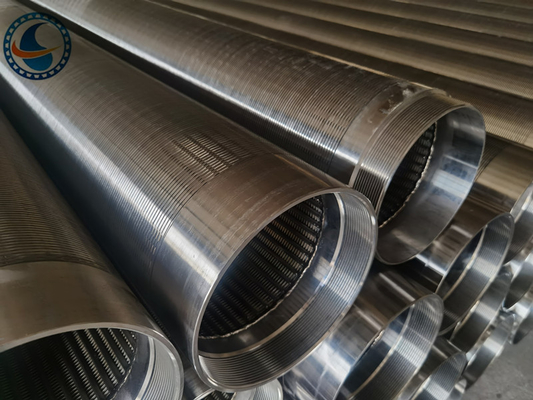 Tube Plein-soudé de filtre pour écran d'ordinateur de Johnson Type Downhole Slotted Well