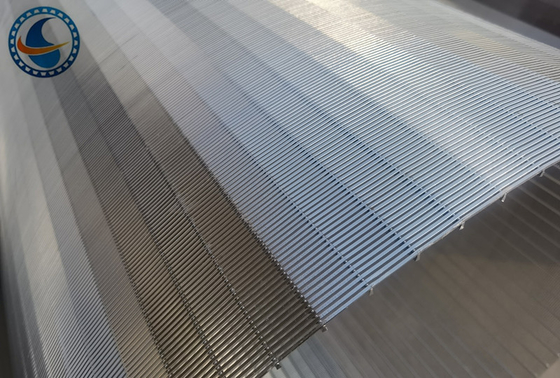 cylindres d'écran de tambour rotatoire du fil CIQ de profil de l'acier inoxydable 316l