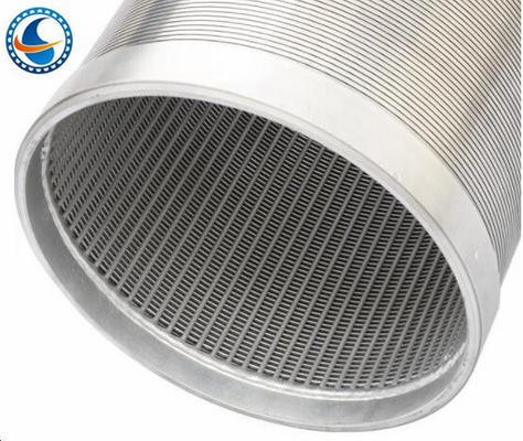 Écran de Vee Continuous Slot Wire Wrapped pour le perçage bon profond