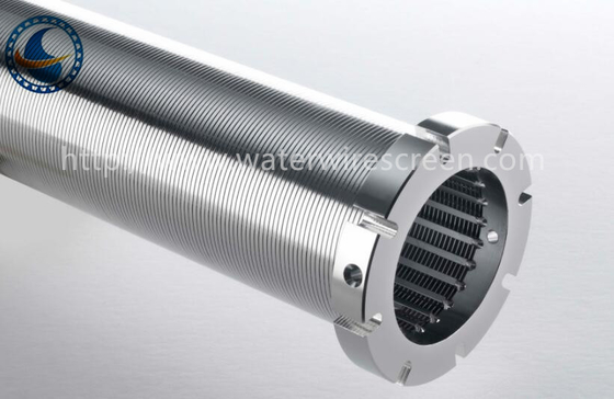 Type fait une boucle tuyau de filtre pour puits de l'eau du fil solides solubles 304 de cale