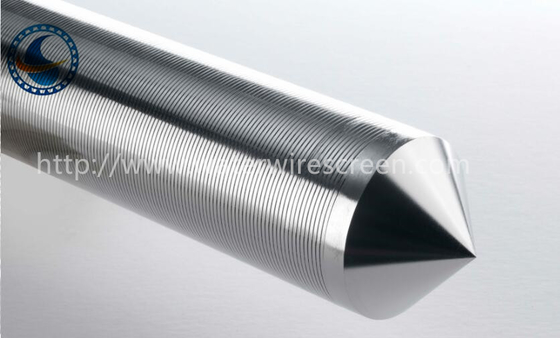 Fente continue de tuyau d'écran de fil de cale de Johnson Type Dia 125mm