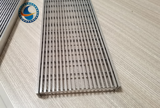 Écran de panneau de fil de la cale 316l d'acier inoxydable pour le filtre de drain de plancher