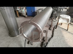 Filtre à écran filaire à tambour rotatif non plogging pour l'industrie pétrolière