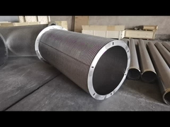 Tuyaux d'écran à fil en V inversé avec profil SS 304