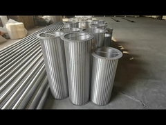 Écran de filtration à fil en V soudé complet efficace dans des conditions de travail à haute pression
