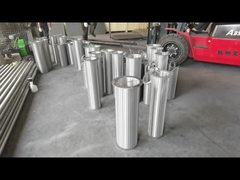 Tube filtre en fil d'acier inoxydable 316L en forme de V