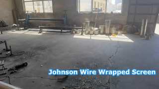 75 bar OD 12-3/4" Slot 30 Tamis enveloppé de fil Johnson